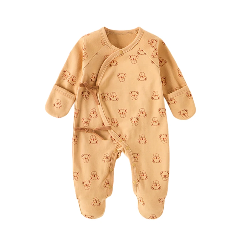 Luomu Baby Onesies -jalkapyjamat
